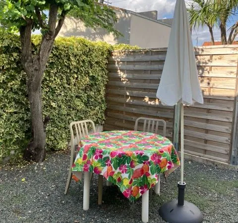 Location étudiante meublée - Logement individuel avec cour privée - aucune charge + internet 
