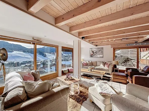Les Gets - Chalet Le Snow de 152 m² - Vue panoramique et proche 