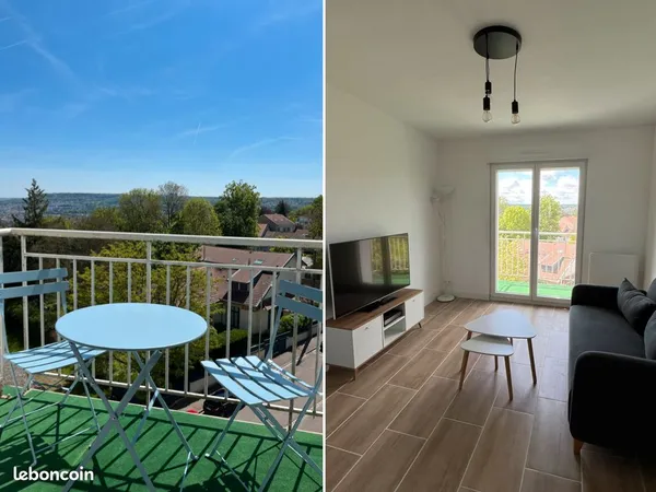 38 m2 Rénové & meublé avec vue imprenable, Avenue de Boufflers 