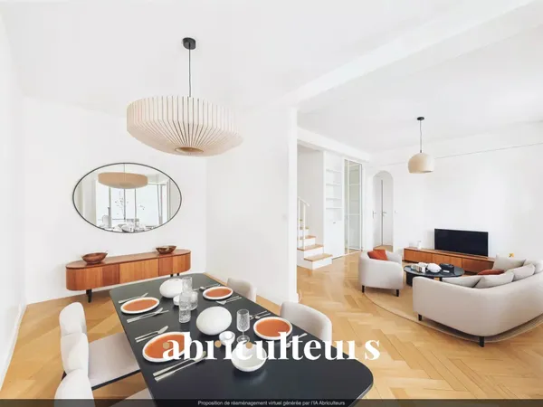 Duplex de charme de 86 m2 sous les toits - Centre de Puteaux 