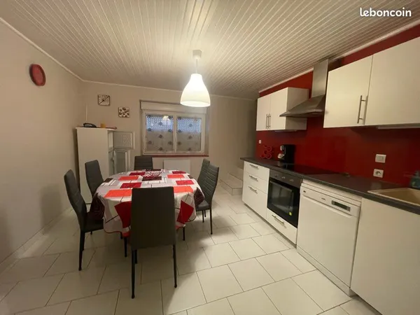 Appartement 59m proche centre-ville meublé 