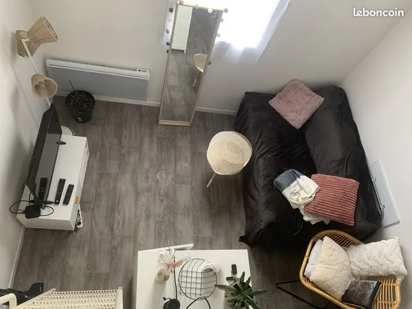 Studio avec mezzanine à Rennes-Cleunay 