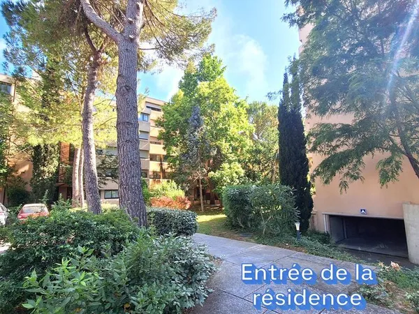 Montpellier La Pompignane : T3 74m2 calme, garage et parking 