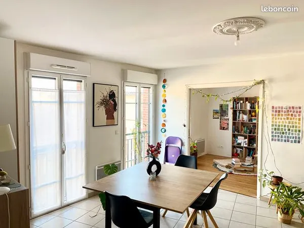 Appartement 3 pièces 62 m² 