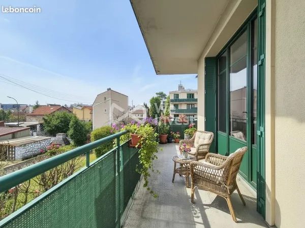 Appartement 3 pièces 62 m² 