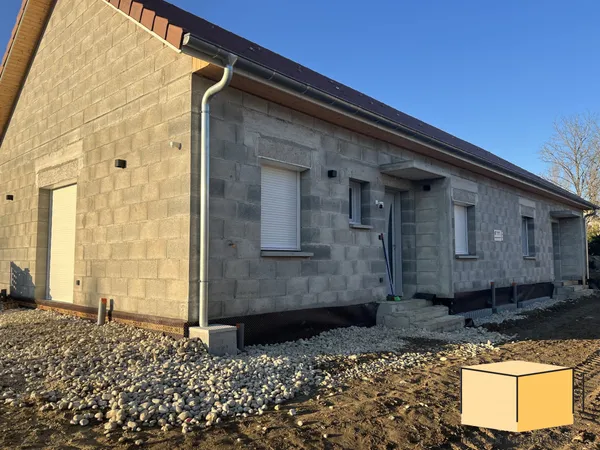 Villa neuve de plain-pied avec terrain 