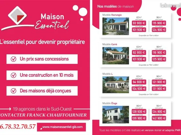 Terrain 770 m² 