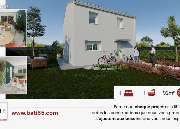 Maison 93 m² 