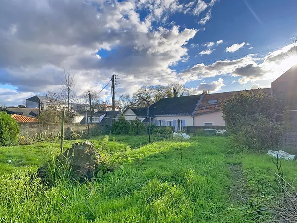 Terrain constructible 267 m2 Pont du Cens Orvault 