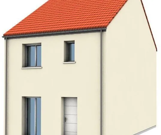 Projet de construction d'une maison 77.25 m² avec terrain à LES BREVIAIRES (78) 