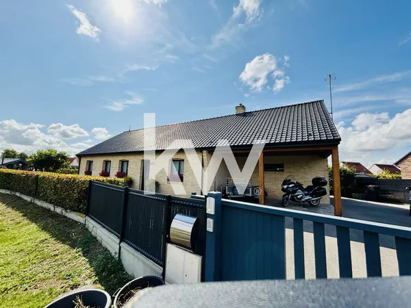Pavillon individuel de plain pied 161 m² à mazingarbe 
