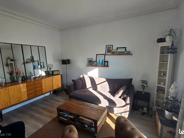 Pièces lumineux 47 m² - Clichy Porte Pouchet 