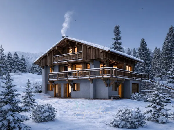 Chalet Augusta : L'Authenticité Sublimée à Saint-Gervais 