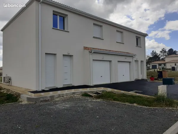 Maison T4 80m² 3 Chambres + Jardin + Garage 
