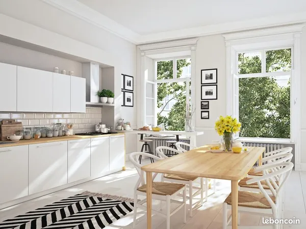 Appartement 2 pièces 45 m² 