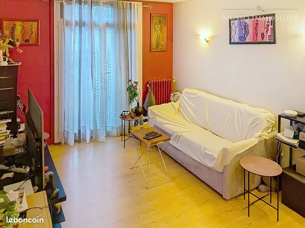 Appartement 2 pièces 39 m² 