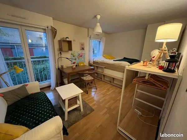 Location studio meublé Robertsau - Strasbourg 
