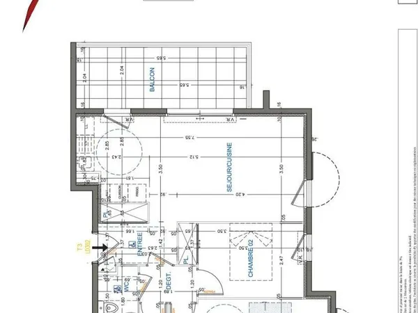 Appartement T3 