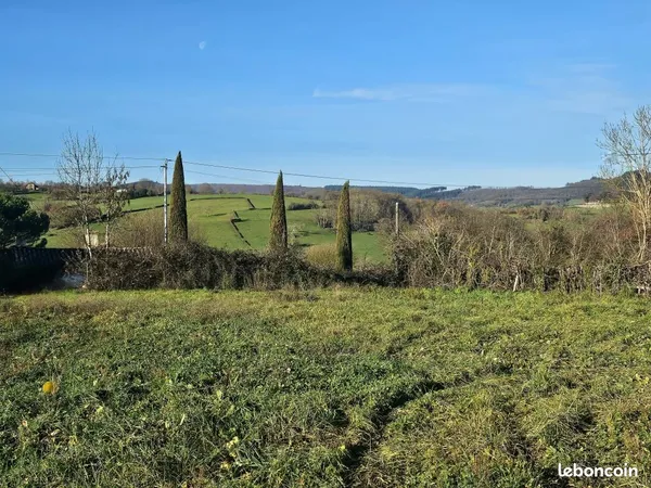 Terrain 848 m² Jalogny 