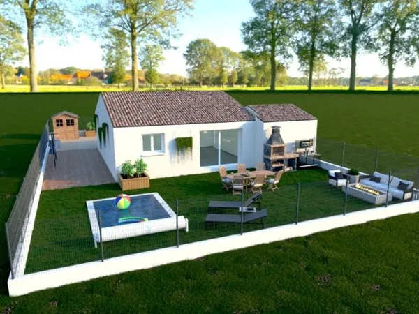 Maison 3 pièces 70 m² 