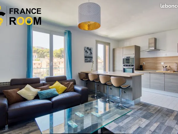 APPARTEMENT FAMILIAL 103 m² - FORT POTENTIEL LOCATIF - MARSEILLE 13003 