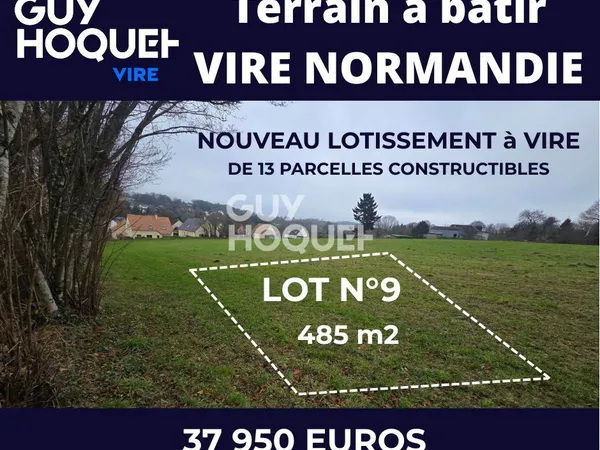 TERRAIN À VENDRE DE 485,00 M² 