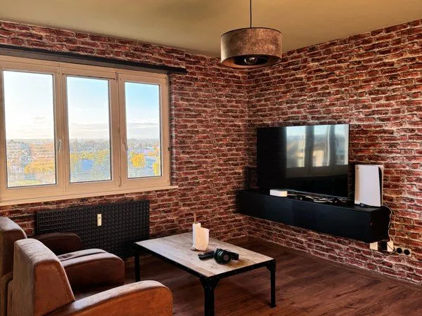 Superbe Loft Meublé de 55 m² - Vue Panoramique & Garage Privé 