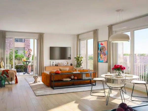 Appartement 2 pièces 45 m² 