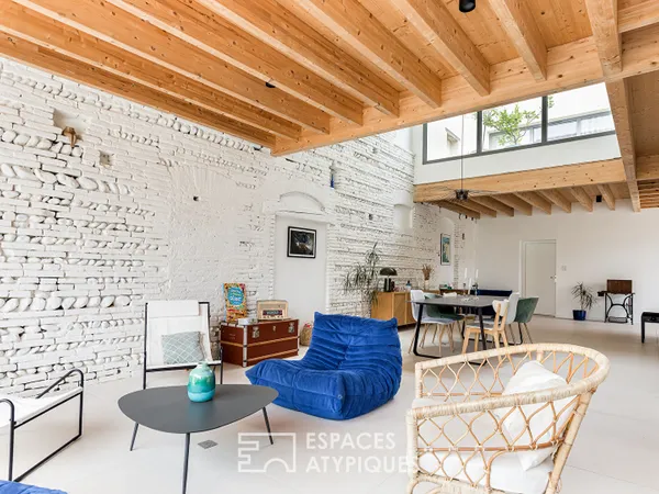 Maison aux inspirations loft à Launaguet 