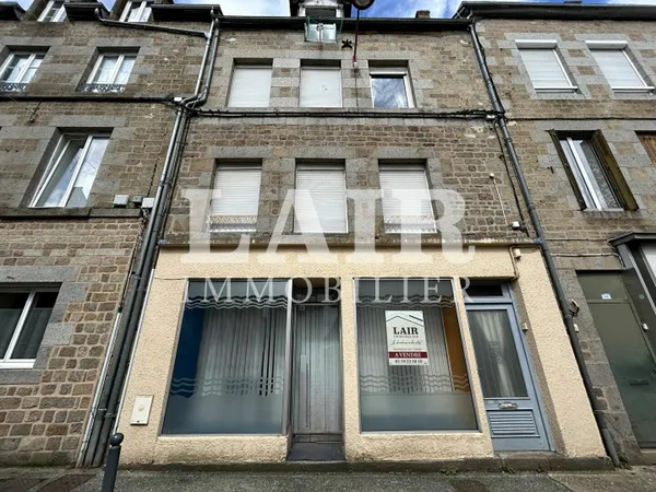Immeuble Commercial + Habitation La Ferté Macé 187 m2 - Réf O14460 