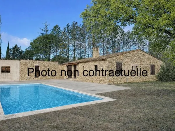 GORDES - MAISON PROJET DE RENOVATION 