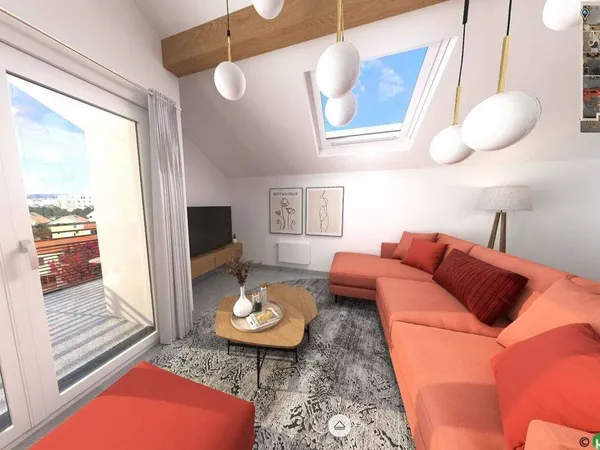 Appartement 4 pièces 89 m² 