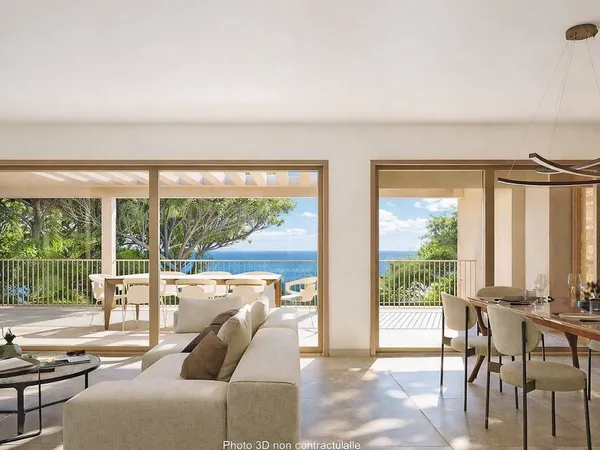 VUE MER - VILLA NEUVE - PISCINE 