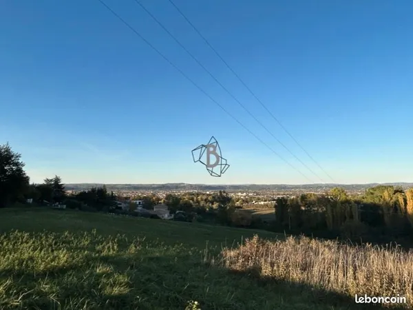 Terrain 2 500 m² Puygouzon 