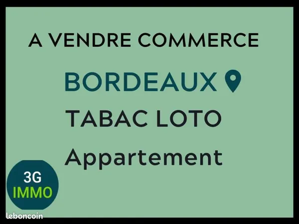 Fonds de commerce tabac 55 m² 