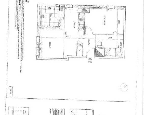 Appartement 2 pièces 41 m² 