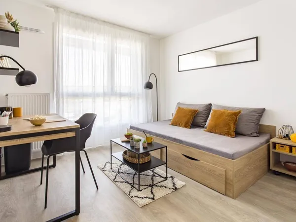 Studio 1 pièce 18 m² 