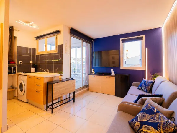 Studio 1 pièce 21 m² 