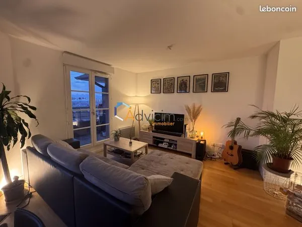 Appartement 3 pièces 55 m² 