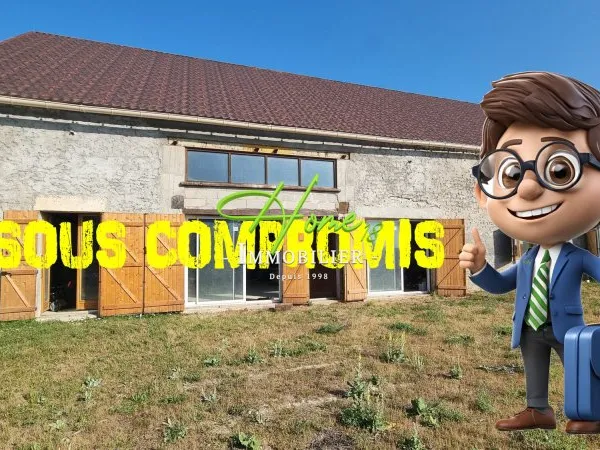 Ancienne ferme avec beau potentiel de rénovation