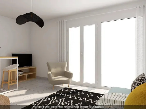 Appartement 1 pièce 29 m² 