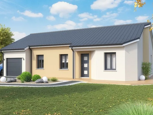 Terrain + maison 110 m² 