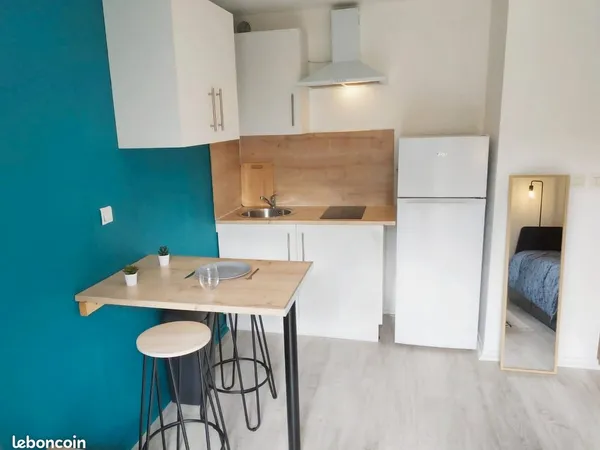 Studio cocooning avec jardinet et parking 