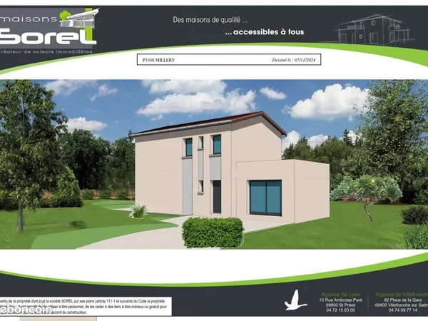 Maison 5 pièces 113 m² 