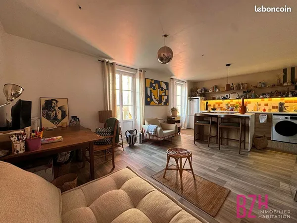 Appartement 2 pièces 38 m² 