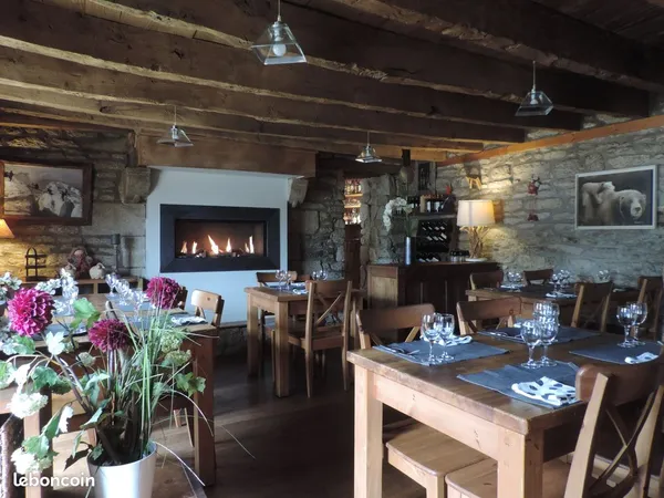 Mur et fond de restaurant & F6 