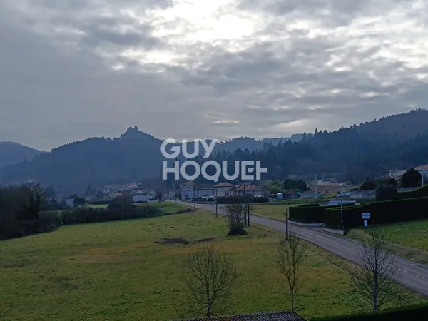 Appartement lumineux au dernier étage avec balcon et vue sur le château de Sail 