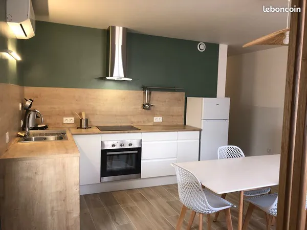 Appartement T2 meublé + place de parking réservée 