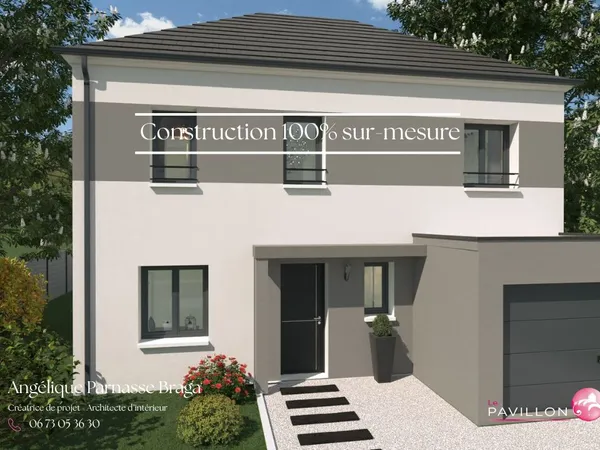 Terrain + maison 130 m² 