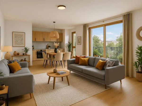 Appartement 4 pièces 80 m² 